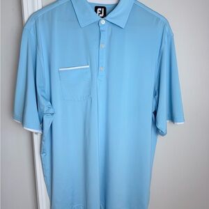 FootJoy Sky Blue Polo Shirt